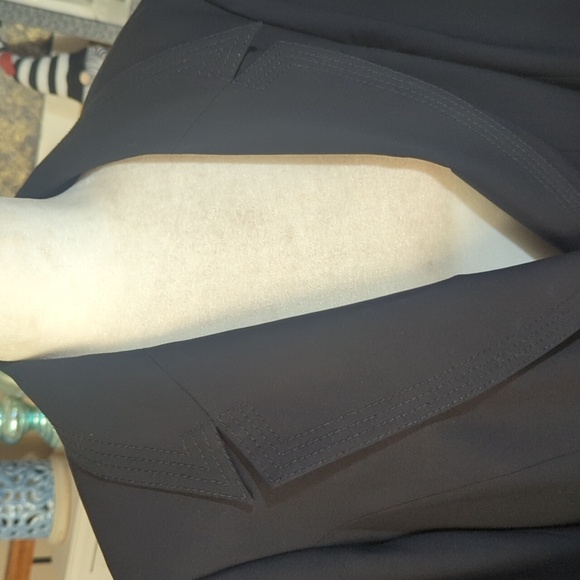 Classiques Entier Elegant Classic Career Black Wool Blazer Sz 14 - Picture 4 of 10